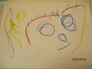 とても上手に描けているね🖍