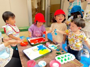 乳児　新しいことに挑戦！！