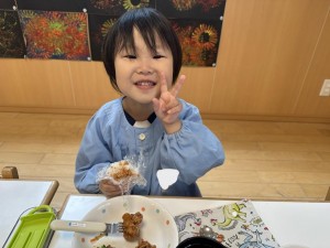 年少組★おにぎりをつくったよ