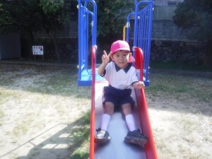 年少組！大池公園にお散歩に行ったよ！