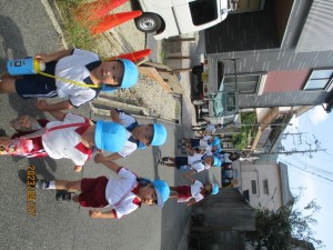 年少組！大池公園にお散歩に行ったよ！