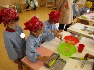 ★年長組★クッキング