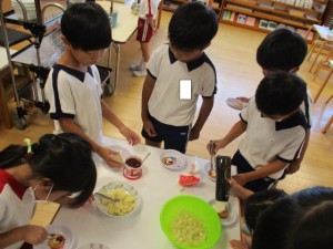 ★年長組★クッキング