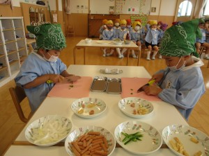 年長組★クッキング★