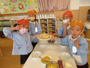 年長組★クッキング★