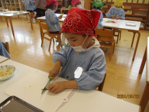 年長組★クッキング★