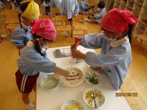 年長組★クッキング★