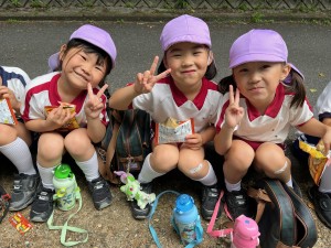 年長組　お散歩★らくらくセンター★