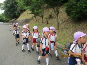 年長組　お散歩★らくらくセンター★