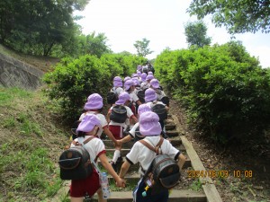 年長組　お散歩★らくらくセンター★