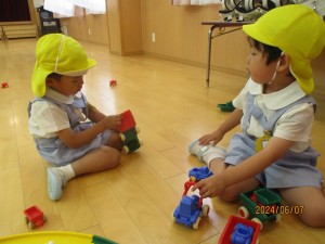 年少組　６月になりました★