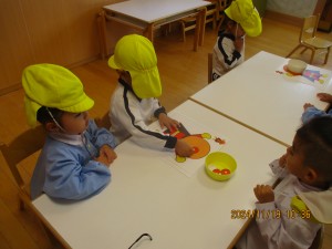 ★年少組　もうすぐ幼稚園はじめてのクリスマス★