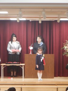 第６２回卒園式