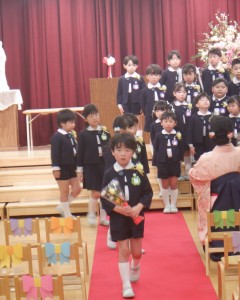 第６２回卒園式