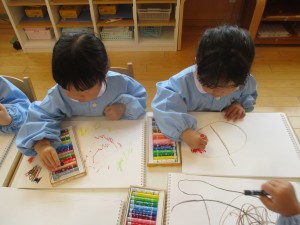 ☆年少組☆　たくさんのことに挑戦！！