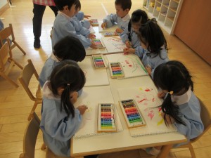 ☆年少組☆　たくさんのことに挑戦！！