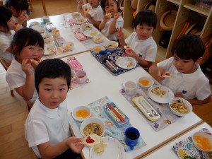 年長組　クッキング