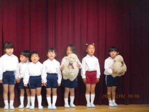 ★２学期の年少組★