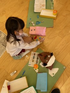 これまで調べてきた国のお人形作りに挑戦！！