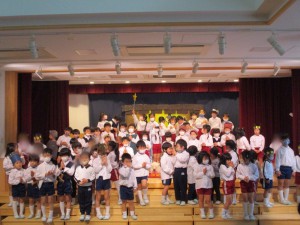 ★年少組／初めての聖劇ごっこ★